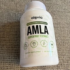 Alevia AMLA Amla Fruit Extract 1000mg 60 Capsules Vegetarian
