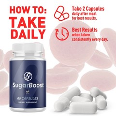 (5 Pack) Sugar Boost Advanced Support Blood Supplement SugarBoost 300 Capsules