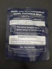 Truehealthic Mtlene Blue Gummies 30 Servings Keep Your Mind Sharp Exp 11/2028