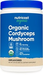 Nutricost Organic Cordyceps Mushroom Powder 250 Grams