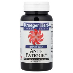 2 X Kroeger Herb Co, Sunny Day, Anti-Fatigue�, 80 Tablets