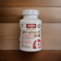 Jarrow Formulas – Ubiquinol QH-absorb, 100 MG, Plus 60 SOFTGELS Best By 08/2028
