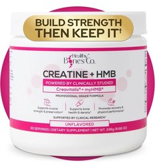 Creatine HMB Powder, 5g Creatine Monohydrate With 3g HMB, Creatvitalis And myHMB