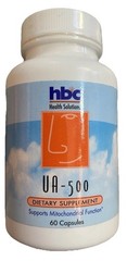 HBC UA-500 mg Idebenone Ubiquinone 60 Capsules Circulatory Cardio Mitochondrial