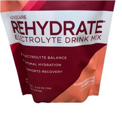Advocare REHYDRATE Electrolyte Hydration Drink Mix 14 Pomegranate Tangerine New