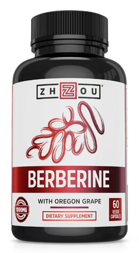 Berberine with Oregon Grape by ZHOU 60 Veggie Caps