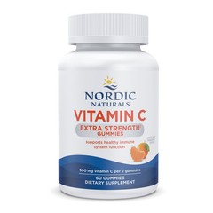 Nordic Naturals Extra Strength Vitamin C Gummies – Immune Support , 60 Count