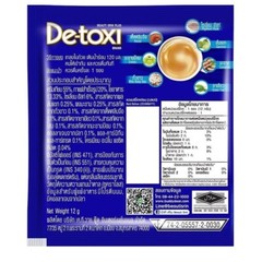 Coffee Detox Beauti Srin Plus Detoxi Fiber Low Fat Weight Control Calories x 12