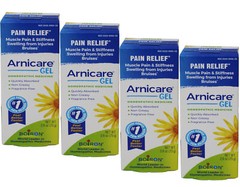 4 Pack of Boiron Arnicare Gel 2.6 oz