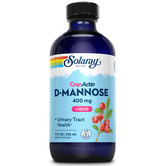 Solaray D-Mannose w/ CranActin Extract, Liquid (Btl-Plastic) | 8oz