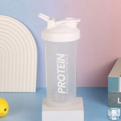 Protein Shaker Bottle 20 oz. Sport Water Milk Gym Workout Fitness Powder Mix Cup