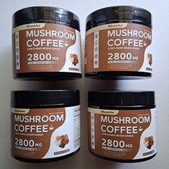 4 Pack Allcoovita Brand Dietary Supplement Superfood Mushroom Coffee Blend
