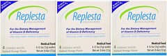 Replesta Wafer 4ct Vitamin D HIGH DOSE (not low dose NX) 50K IU ( 3 pack ) ^