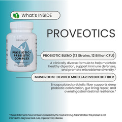PRObiotics & PREbiotics for 60 days 12 strains 12 billion Vegan GOODFOR CHILDREN