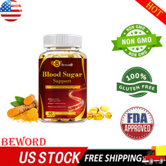 Blood Balance Capsules – Blood Sugar Support & Blood Pressure Supplement 60Pills