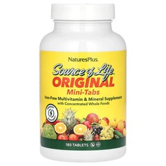 2 X NaturesPlus, Source of Life, Original Mini-Tabs, Multivitamin & Mineral Sup