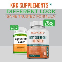 3 Bottle Testosterone Booster Chrysin Low Test Boost Natural Tribulus Terrestris