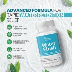DR VITAMIN SOLUTIONS Diuretic Water Pills for Weight Control, 12 Active Ingredie