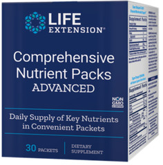 SUPER SALE Life Extension Comprehensive Nutrient Packs Advanced SAVE $12