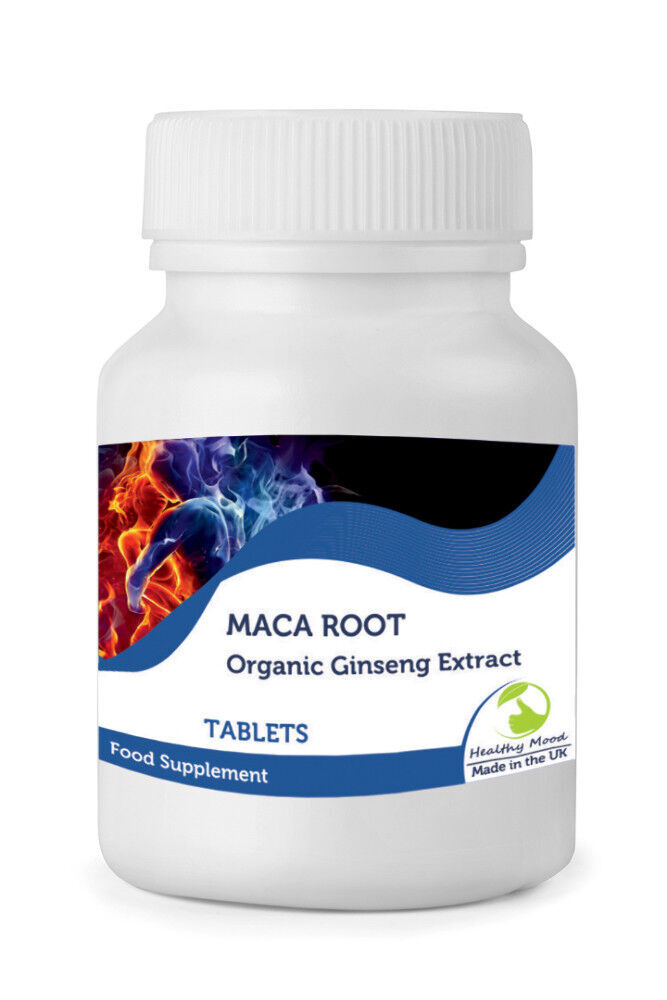 Maca Root 500mg Extract Ginseng 30/60/90/120/180/250 Tablets