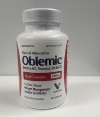 Oblemic Weight Management (60 Capsules) free shipping.