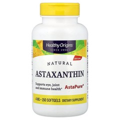 2 X Healthy Origins, Natural Astaxanthin, 150 Softgels