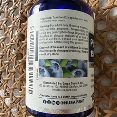 Nusapure Pterostilbene 150Mg 180 Veggie Caps