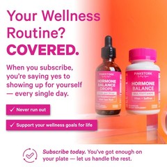 Pink Stork Hormone Balance Multivitamin for Women | 18-in-1 Vitex, Saffron, Ashw