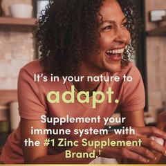 Nature’s Bounty Zinc Supports Immune Health 50mg 100 ct Caplets