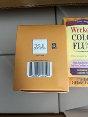 ❤️2-(16 Ct)Natures Secret Weekend Colon Flush Tablets Flushes Excess Waste 9/26