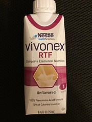 Nestle Vivonex RTF Complete Elemental Nutrition Unflavor 8.45 oz Box 24 Dec 26