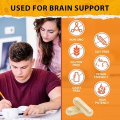 Brain Boost Nootropic Supplements Improve Cognitive Memory Mental Clarity US