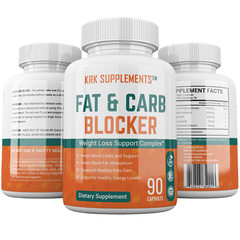 1 Fat and Carb Blocker Appetite Suppressant Burn Low Keto Weight Loss Complex