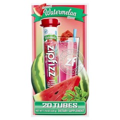 2 X Zipfizz, Energy Drink Mix, Watermelon, 20 Tubes, 0.39 oz (11 g) Each
