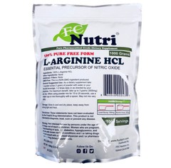 New L-Arginine HCL Powder 100%pure 2.2 Lb (1000 grams) By FDC NUTRITION