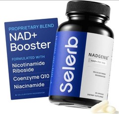 Selerb NAD+ Supplement for Men-With Liposomal-NAD+,CoQ10, L-Carnitine- L-Arginin