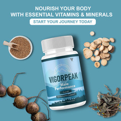 (5 Pack) VigorPeak Advanced Performance, Vigor Peak Daily Support (300 Capsules)