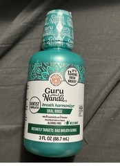 GuruNanda Oral Rinse Fresh Breath Mouthwash, ADA-Accepted 3 Fl Oz (Pack of 2)