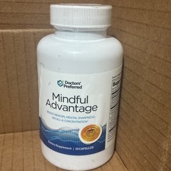 Mindful Advantage Brain Memory Focus Supplement – 30 Caps