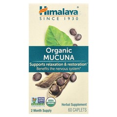 2 X Himalaya, Organic Mucuna, 60 Caplets