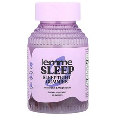 2 X Lemme, Sleep Tight Gummies, Berry, 60 Gummies