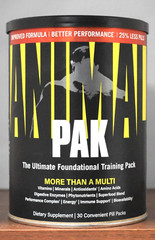 Universal Nutrition ANIMAL PAK 30 Packs Training Pack Updated Formula Less Pills