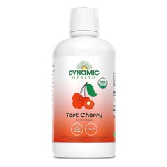 Dynamic Health Tart Cherry Liquid (Certified Organic) Plastic Bottle 32 fl. oz