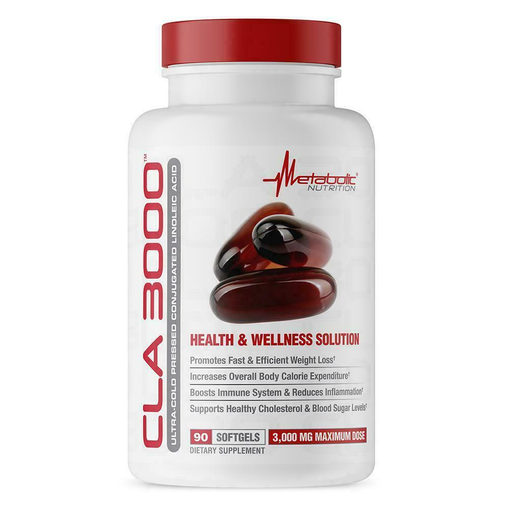 Conjugated Linoleic Acid CLA 3000mg Fat Burner Weight Loss Metabolic 90 & 180ct