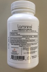 LifePharm Laminine supplement 1 ECO bottle x 120 caps.