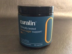 Curalife CURALIN Blood Sugar Support 90 Count Capsules Exp 10/27