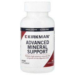 2 X Kirkman Labs, Advanced Mineral Support, 180 Capsules