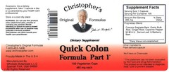 Quick Colon Part 1, Colon Health Support, 100 Veg Caps