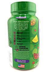 Vitafusion Magnesium Supplement Gummies Tropical Citrus Flavor 60ct EXP 07/2026