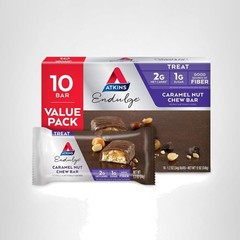 Protein Snack Bars Gluten Free Low Sugar High Fiber Dessert 10 Count